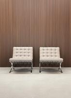 Knoll Barcelona chair - Volo Leather taupe, Enlèvement ou Envoi