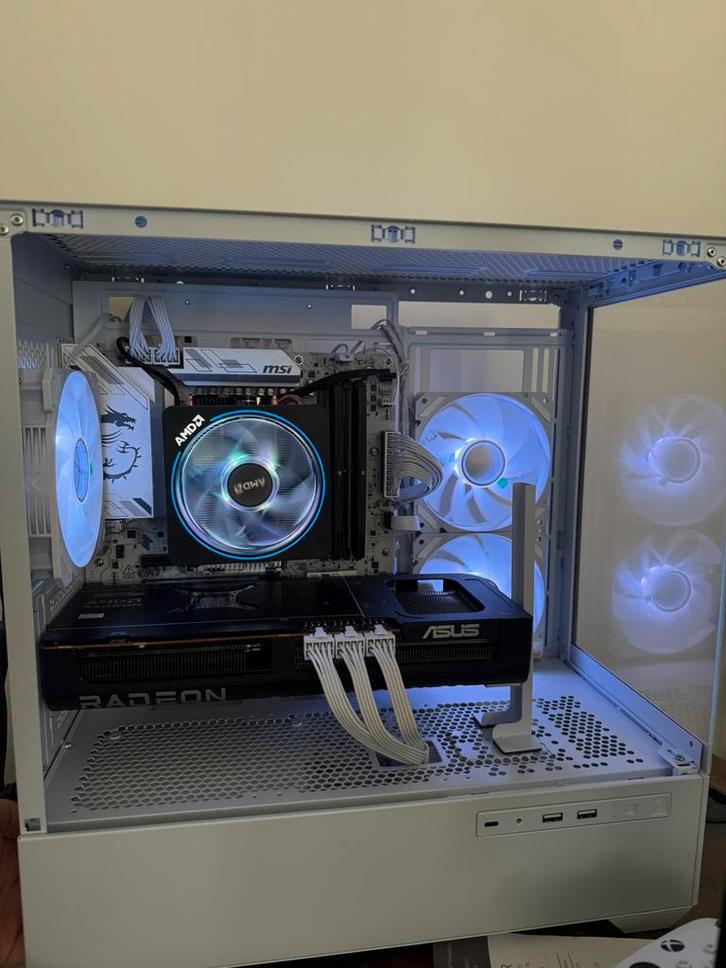 Gaming PC RX 9070 XT, R5 9600X, 32GB Ram 6000Mhz, Informatique & Logiciels, Ordinateurs de bureau, Neuf, 4 Ghz ou plus, SSD, 32 GB