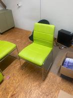 8 groene stoelen in goeie staat, Maison & Meubles, Chaises, Tissus, Autres couleurs, Enlèvement, Cinq, Six Chaises ou plus