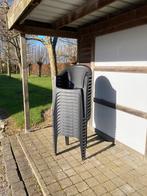 Tuinstoelen/terrasstoelen  stapelbaar, Tuin en Terras, Tuinstoelen, Ophalen, Zo goed als nieuw, Kunststof, Stapelbaar