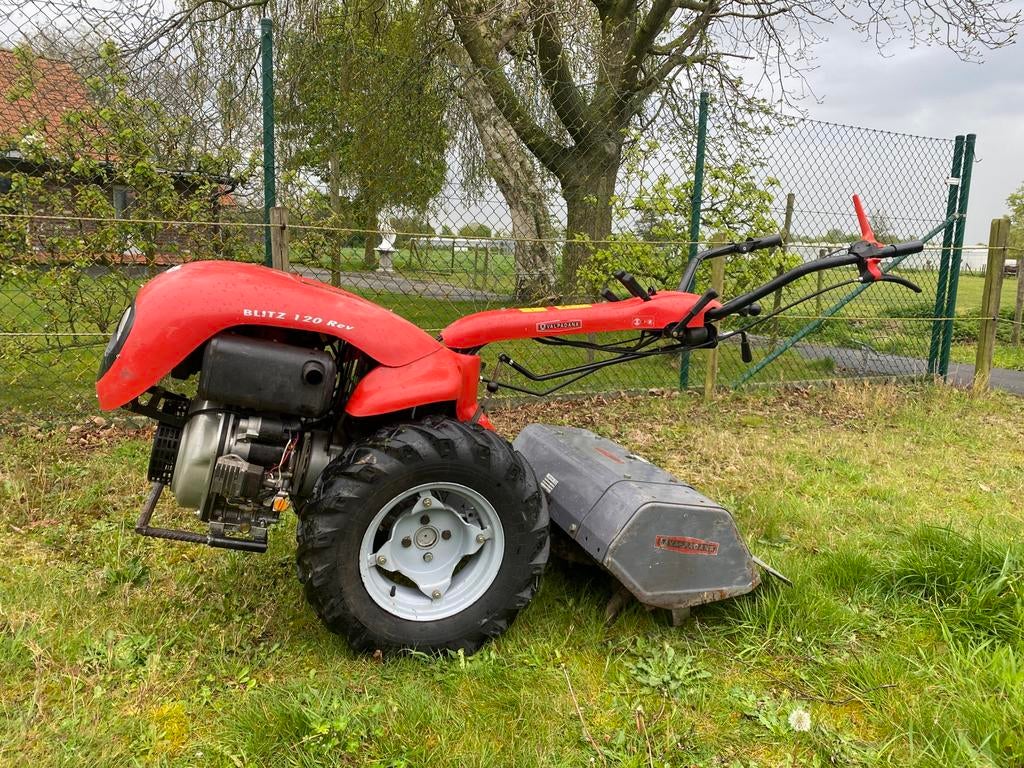 Motoculteur, Ophalen