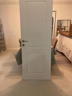 Porte en bois de couleur blanche, Bricolage & Construction, Enlèvement, Utilisé, Autres types, Bois