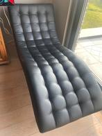 Prachtige zetel in imitatie leer met kleine beschadiging., Huis en Inrichting, Ophalen, Zo goed als nieuw