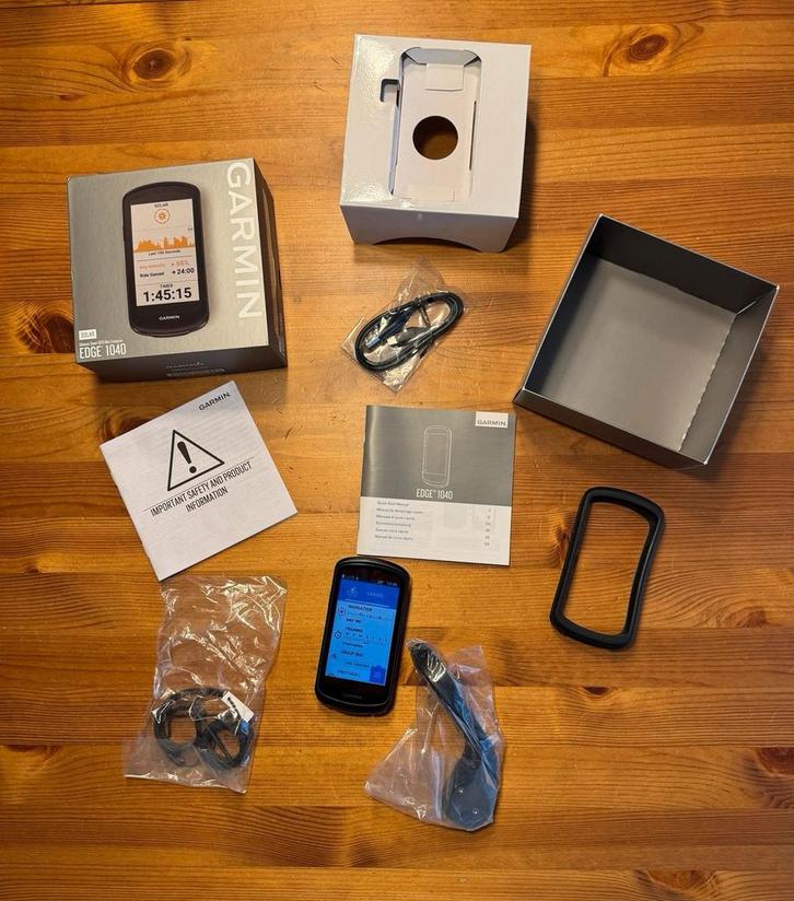 Garmin edge 1040, Fietsen en Brommers, Fietsaccessoires | Fietscomputers, Zo goed als nieuw, GPS, Ophalen of Verzenden