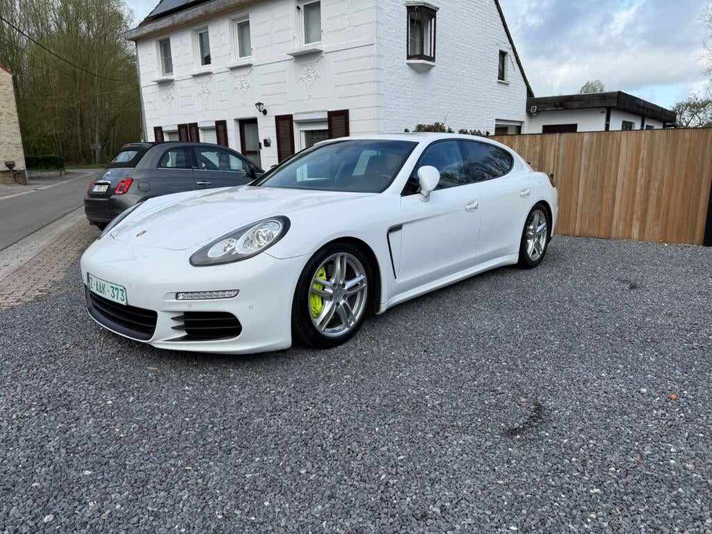 Porsche panamera S-E Hybride plugin Hybride reeds blanco gvv, Autos, Porsche, Cuir, Achat, Euro 6, Entreprise