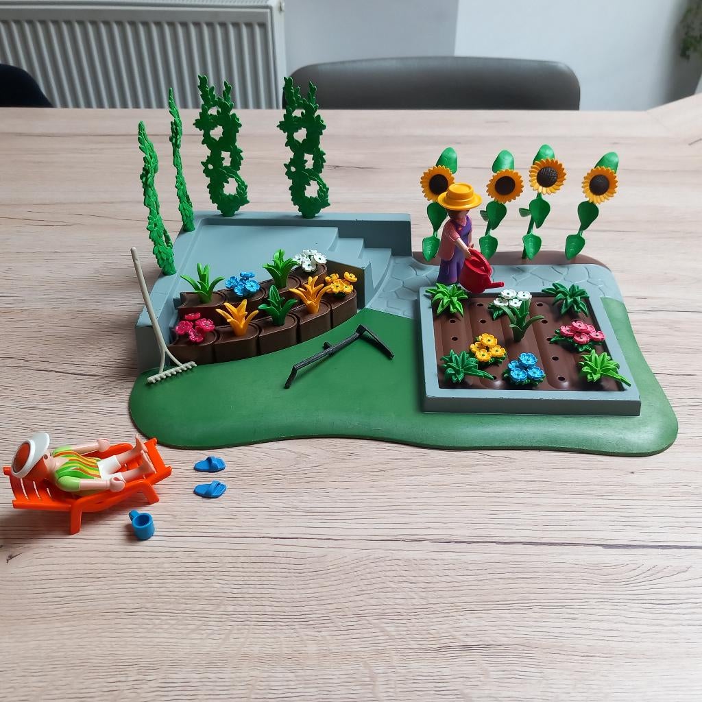 3134 Jardin potager Playmobil, Enfants & Bébés, Enlèvement ou Envoi, Utilisé, Ensemble complet