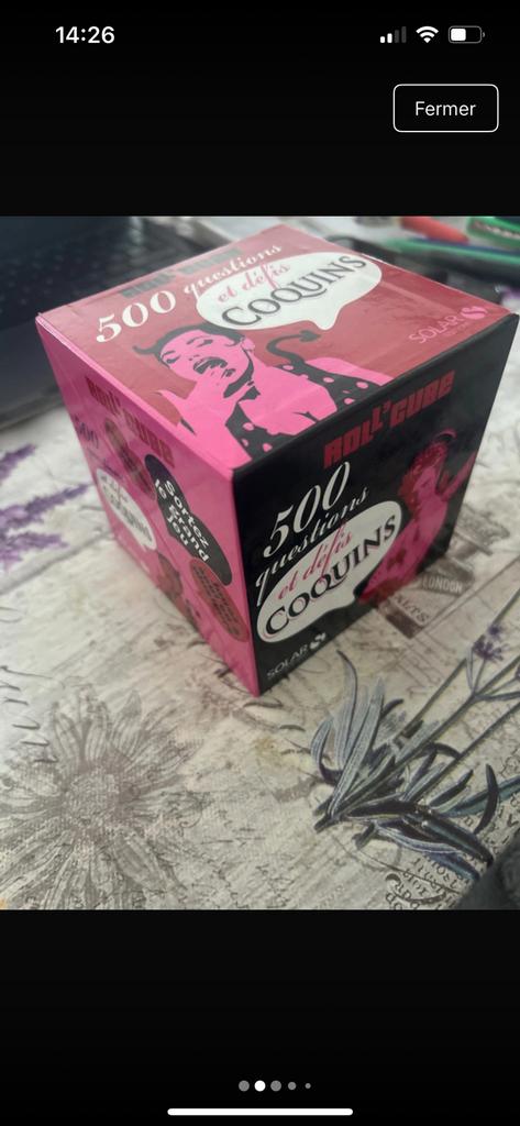 2 spelletjes voor koppels, Hobby en Vrije tijd, Gezelschapsspellen | Overige, Ophalen, Gebruikt