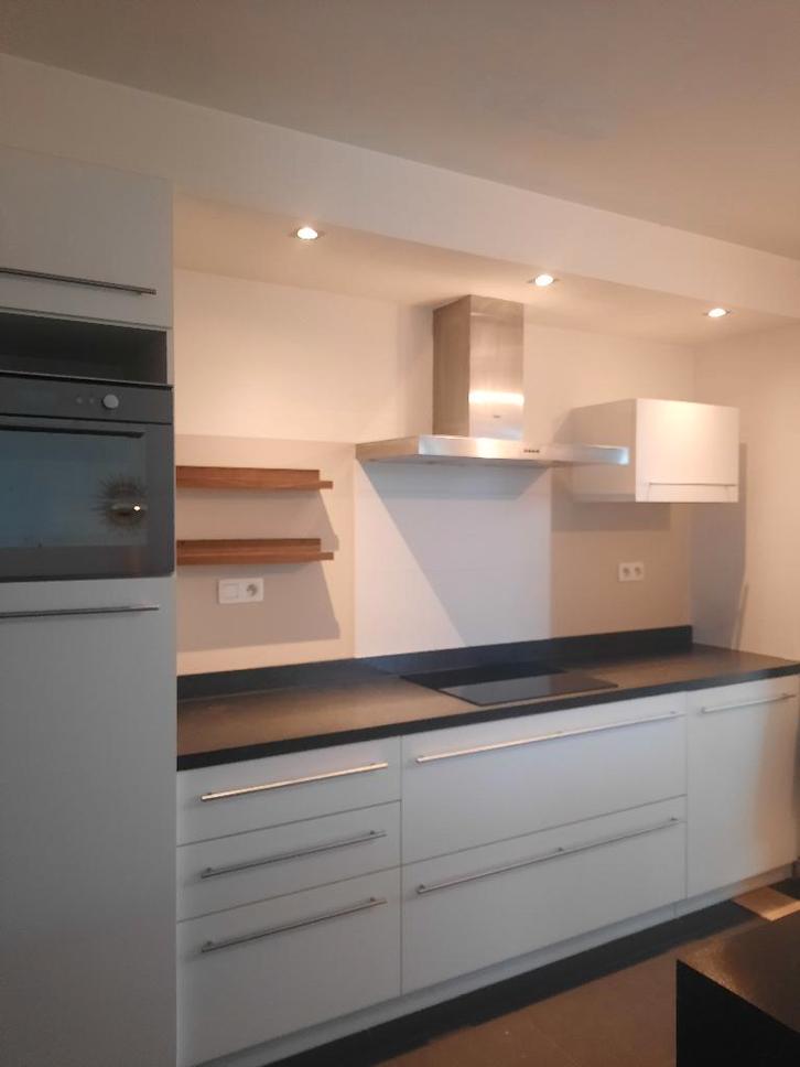 Keuken met spoeleiland, Maison & Meubles, Cuisine | Cuisines complètes, Utilisé, Autres types, Blanc, Synthétique, Avec îlot, Enlèvement