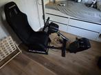 Playseat met stuur - race simulator, Games en Spelcomputers, Ophalen, Zo goed als nieuw