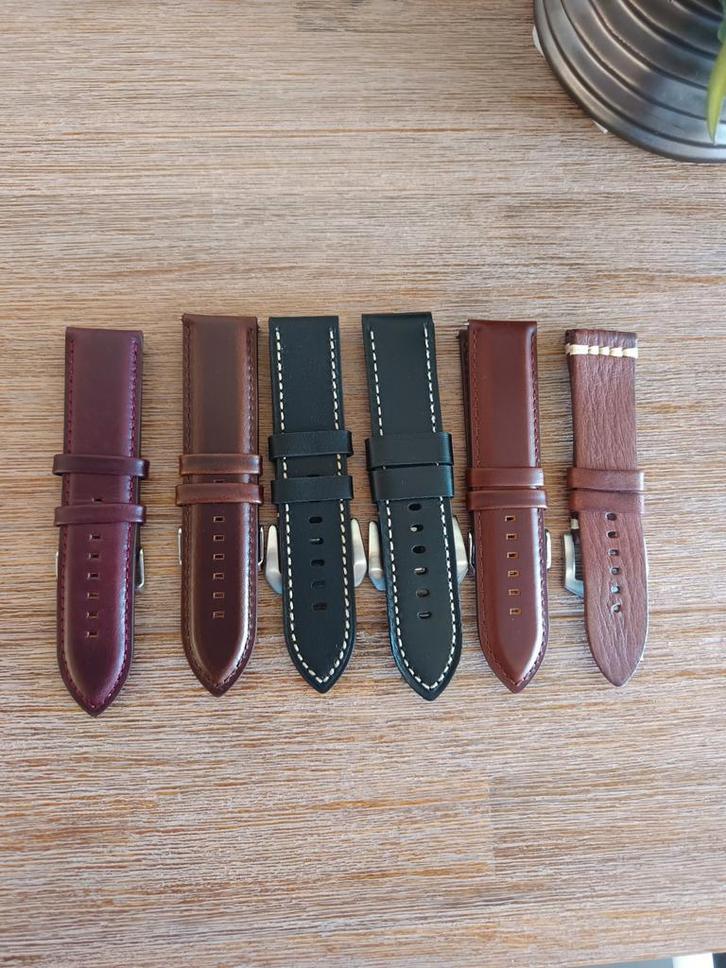 Horlogebandjes 24mm panerai, Handtassen en Accessoires, Overige Accessoires, Ophalen of Verzenden