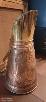 Cruche à charbon vintage en cuivre, Antiquités & Art, Antiquités | Bronze & Cuivre, Enlèvement, Cuivre