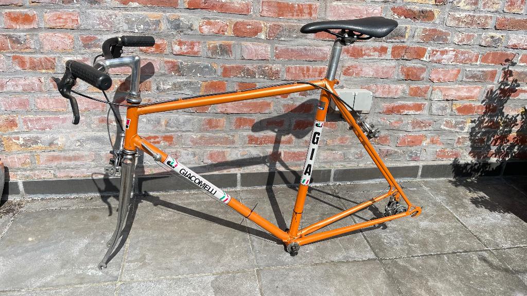 Vélo Giacomelli Gia - cadre en bon état., Giacomelli - Gia, Acier, Utilisé, Enlèvement
