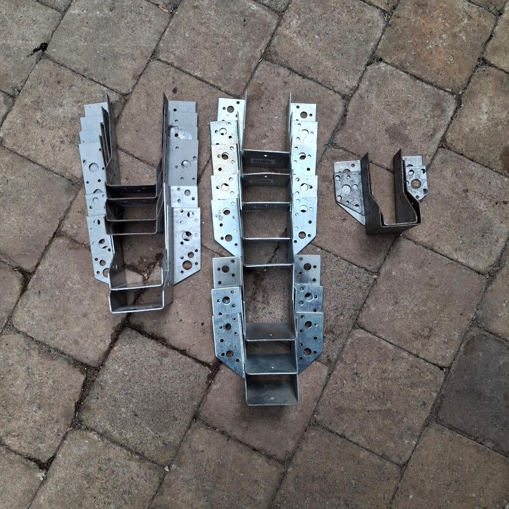 Raveeldragers  balken dragers, Doe-het-zelf en Bouw, Hout en Planken, Ophalen of Verzenden, Nieuw