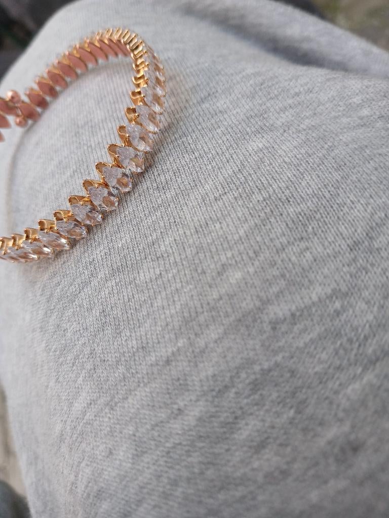 bracelet, Bijoux, Sacs & Beauté, Bracelets, Neuf, Autres couleurs, Avec strass, Enlèvement