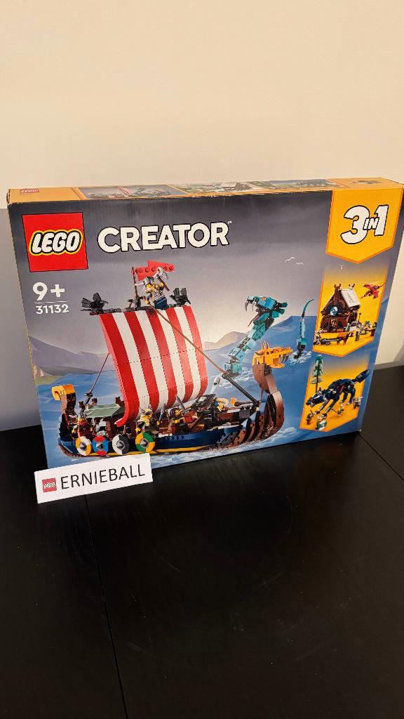 LEGO 31132 / Viking Ship and the Midgard Serpent / NIEUW, Kinderen en Baby's, Speelgoed | Duplo en Lego, Nieuw, Lego, Complete set