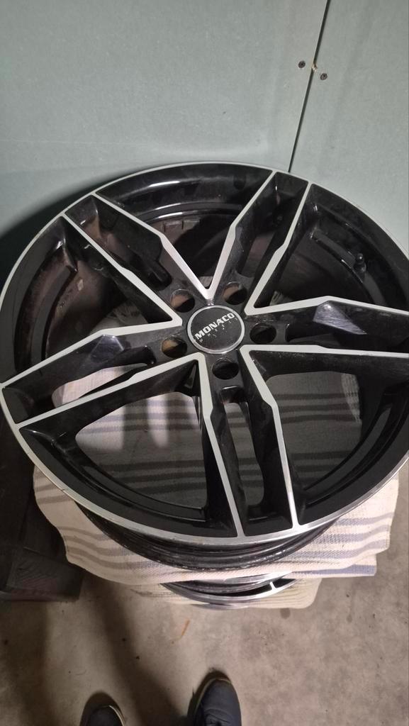 Jantes Monaco Wheels, Autos : Pièces & Accessoires, Pneus & Jantes, Jante(s), 18 pouces, Enlèvement