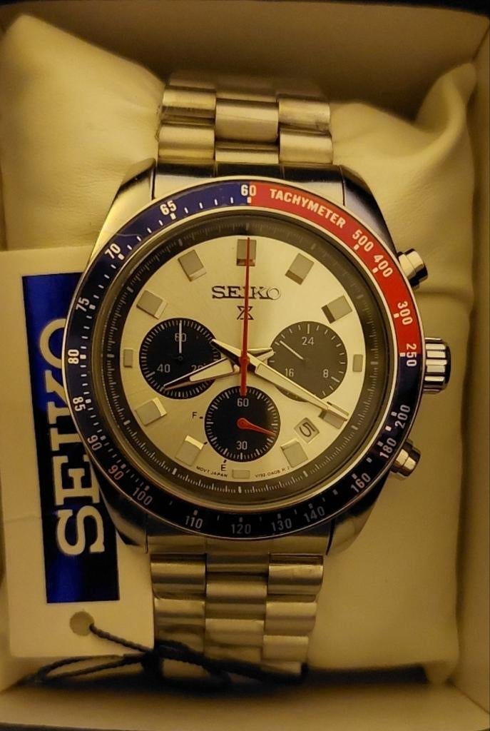 Seiko Prospex Solar nieuw in doosje, Staal, Polshorloge, Ophalen of Verzenden, Seiko