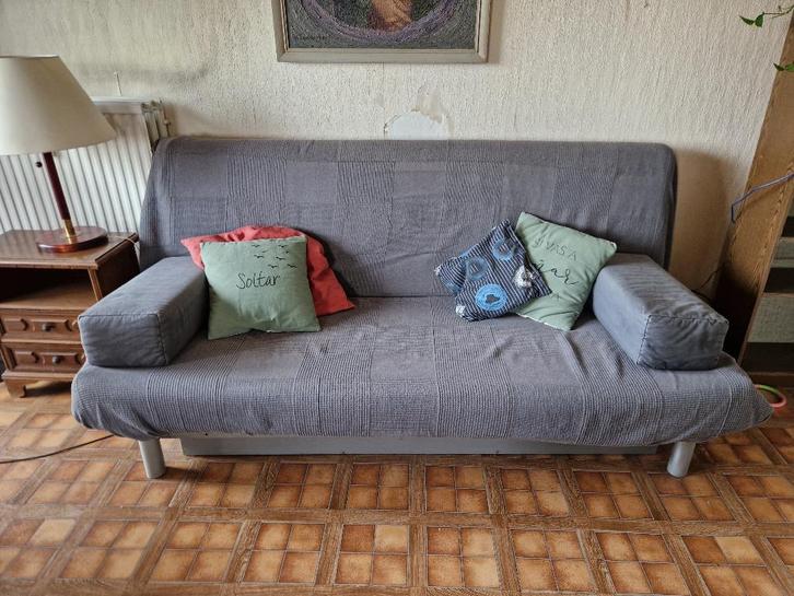 Canapé-lit 3 places IKEA Beddinge, Maison & Meubles, Canapés | Salons, Utilisé, Banc droit, Trois personnes, 150 à 200 cm, 75 à 100 cm