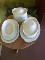 Porselein wit eetservies, bidasoa, vintage, Antiek en Kunst, Antiek | Servies los, Ophalen