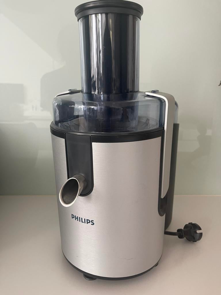 Sapcentrifuge Philips - zo goed als nieuw, Ophalen, Zo goed als nieuw, Sapcentrifuge