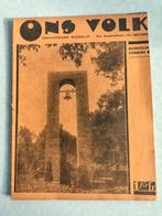 Oud weekblad ons volk 1931, Verzamelen, Ophalen, 1920 tot 1940, Tijdschrift