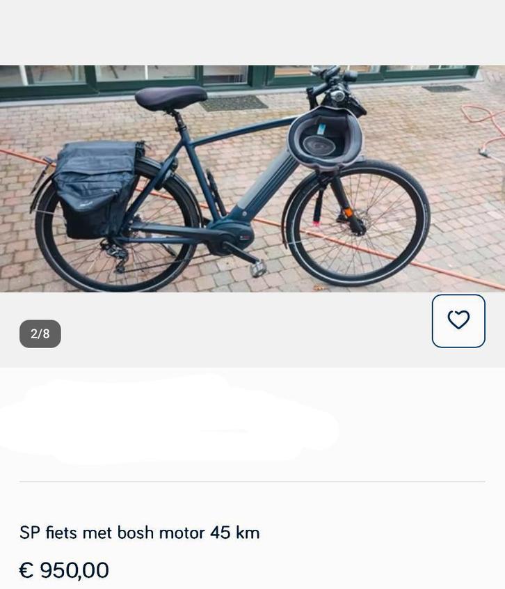 Spee peddelec gazelle   goed staat Met bosh motor, Fietsen en Brommers, Elektrische fietsen, Ophalen