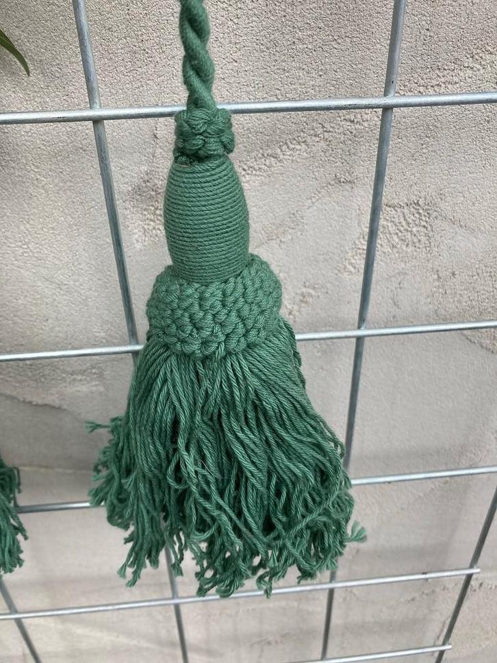 EMBRASSE GORDIJNSLUITER FLOS GROEN NIEUW, Maison & Meubles, Accessoires pour la Maison | Autre, Neuf, Enlèvement ou Envoi