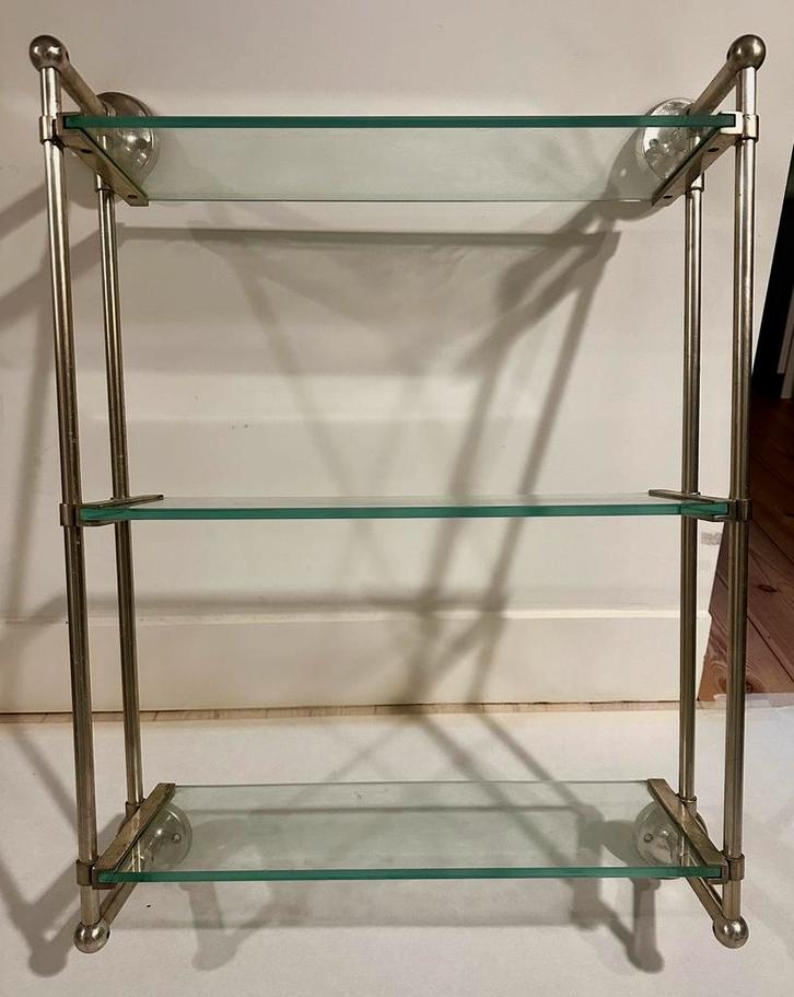 Étagère en ver et fer, Huis en Inrichting, Kasten | Vitrinekasten, Zo goed als nieuw, Ophalen