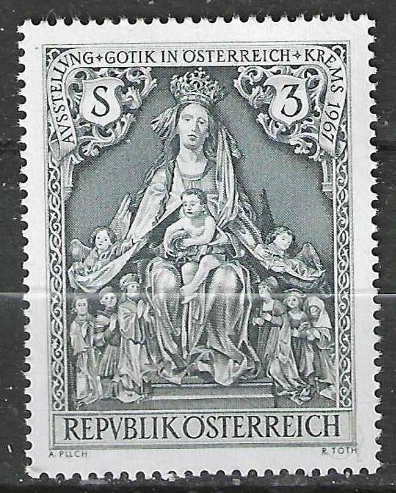 Oostenrijk 1967 - Yvert 1072 - Gothische Kunst in Krems (PF), Verzenden, Postfris