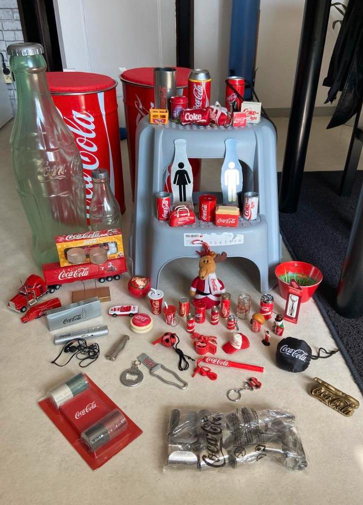 Lot Coca Cola, Collections, Marques & Objets publicitaires, Comme neuf, Ustensile, Enlèvement