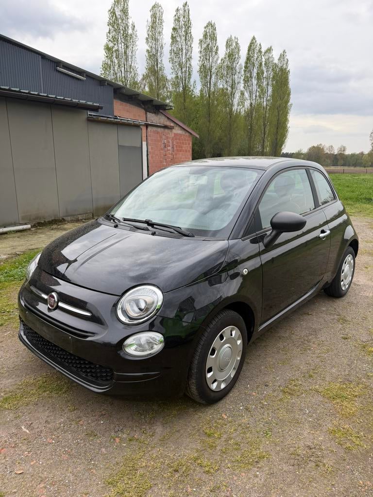 Fiat 500 2016 1.2 benzine 2016 90.000km!, Auto's, 4 zetels, Euro 6, 4 cilinders, Zwart