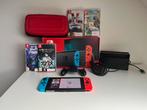Nintendo switch console met games, Ophalen, Zo goed als nieuw, Met games
