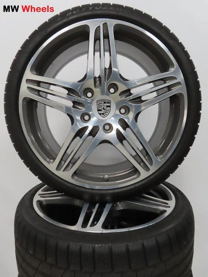 Porsche 19 inch Origineel velgen 911 997 Turbo winterbanden, Autos : Pièces & Accessoires, Pneus & Jantes, Pneus et Jantes, Pneus hiver