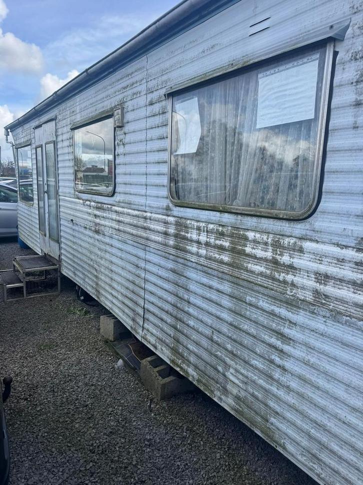 stacaravan/wooncaravan/bureel/opknapper, Caravans en Kamperen, Stacaravans, tot en met 2, Ophalen