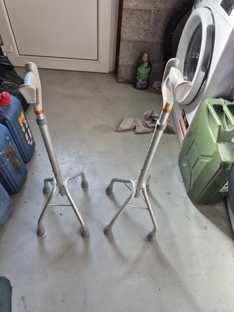 2 Cannes de marche pour personnes a mobilité réduite, Enlèvement