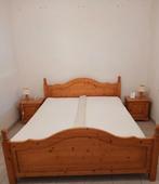 Chambre hêtre 2 personnes, Maison & Meubles, Enlèvement, Utilisé, Deux personnes, Rustique