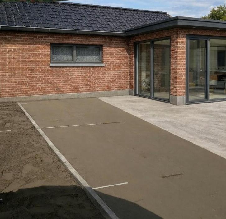 Terras aanleggen, tegels, dorpels, boordstenen plaatsen..., Tuin en Terras, Tegels en Klinkers, Ophalen