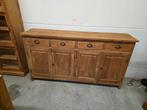 Mooie massief teakhouten dressoir 184,5cm, Huis en Inrichting, Ophalen