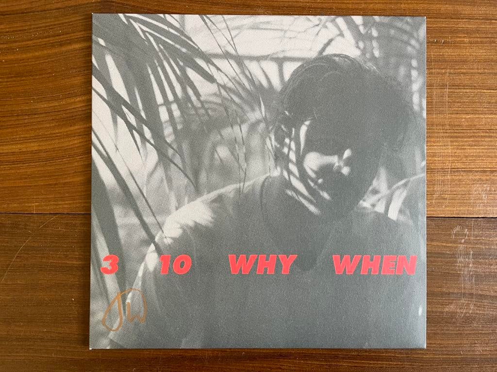 LP vinyl gesigneerd Jamie Woon - 3, 10, WHY, WHEN, Cd's en Dvd's, Ophalen of Verzenden, Zo goed als nieuw