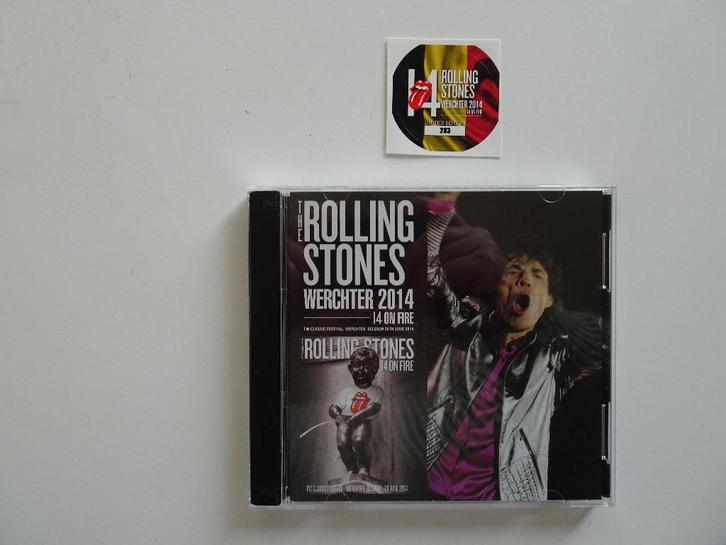 2CD « Werchter on Fire 2014 » des Rolling Stones RARE!!!, CD & DVD, Vinyles Singles, Neuf, dans son emballage, Enlèvement ou Envoi