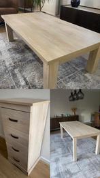 Salontafel, ladekast & eettafel, Enlèvement