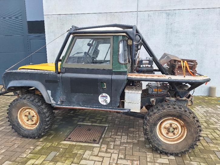 Land rover defender trayback offroad wagen, Auto's, Land Rover, Particulier, Defender, Diesel, Ophalen
