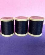 Fil à broder DMC fil métallisé noir : lot de 3, Hobby & Loisirs créatifs, Enlèvement ou Envoi, Neuf, Fil à broder ou Soie