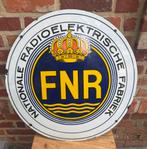 Emaille bord FNR radio 1934, Verzamelen, Merken en Reclamevoorwerpen, Ophalen of Verzenden