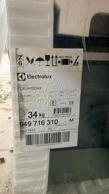 Elektrolux inbouwoven (nieuw)