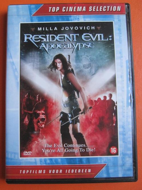 Resident Evil - Apocalypse (2004), Cd's en Dvd's, Dvd's | Horror, Zo goed als nieuw, Vampiers of Zombies, Vanaf 16 jaar, Ophalen of Verzenden