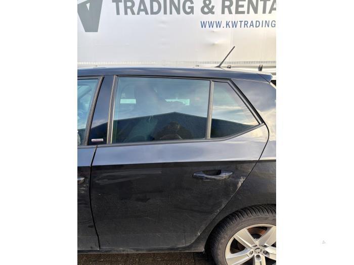 Portier 4Deurs links-achter van een Skoda Fabia (LF9R), Auto-onderdelen, Carrosserie, Deur, Skoda, Gebruikt, 3 maanden garantie