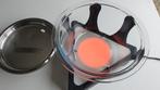 Plaque infrarouge avec 2 plats en verre assortis, Maison & Meubles, Autres types, Utilisé, Enlèvement ou Envoi, Verre