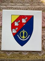 Siertegel Mun Dep Zedelgem, Verzamelen, Ophalen of Verzenden, Landmacht, Kunstobject