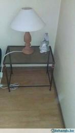 table d'appoint moderniste vintage aspect cuivre, Maison & Meubles, Tables | Tables d'appoint, Enlèvement, Utilisé